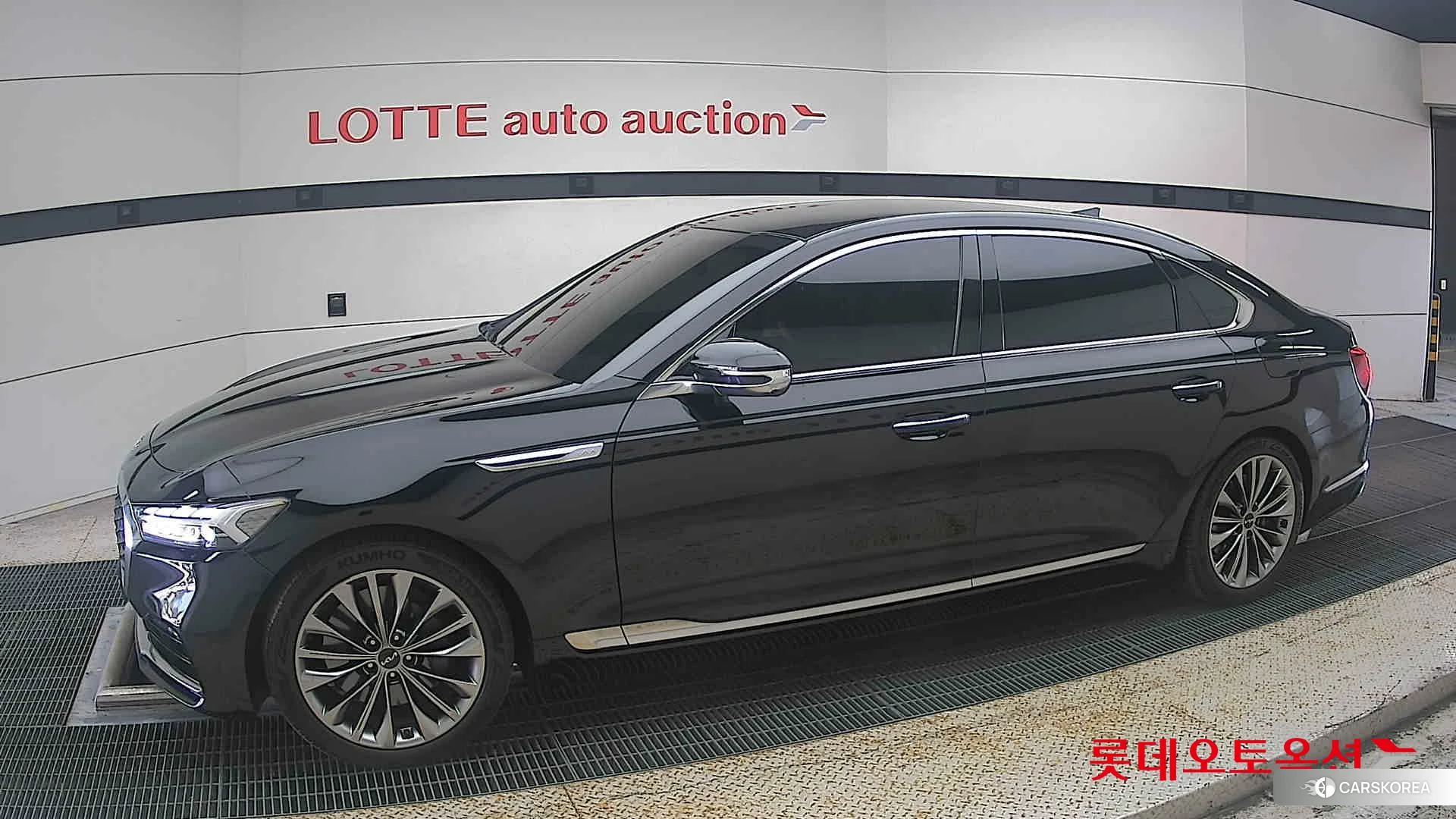 Kia K9 2022 Aurora Black Pearl из Кореи, фото 3