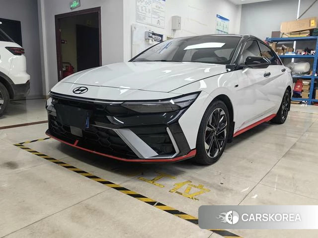 Hyundai Elantra 2025 Белый из Китая, фото 3