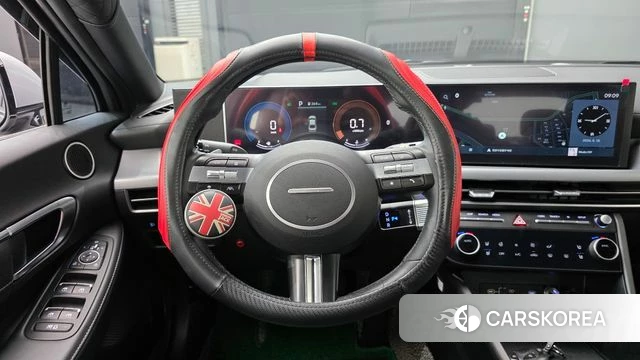 Hyundai Sonata D Edge (DN8) 2024 Серебристо-серый из Кореи, фото 3