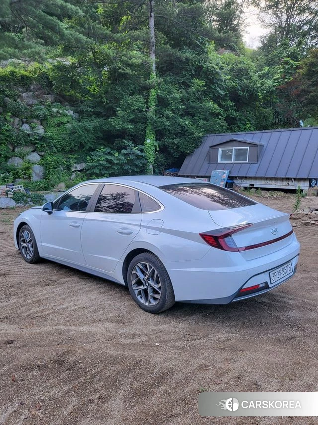 Hyundai Sonata (DN8) 2020 Белый из Кореи, фото 3