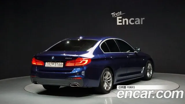 BMW 5 Series (G30) 2020 Синий из Кореи, фото 3