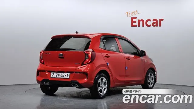 Kia Morning Urban (JA) 2020 Красный из Кореи, фото 3