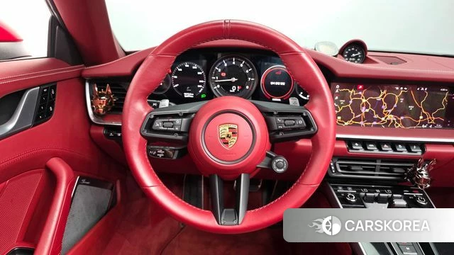 Porsche 911(992) 2021 Красный из Кореи, фото 3