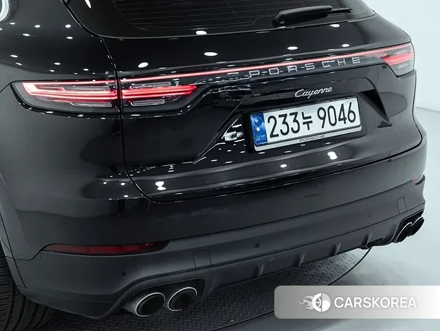 Porsche Cayenne (PO536) 2023 Черный из Кореи, фото 3