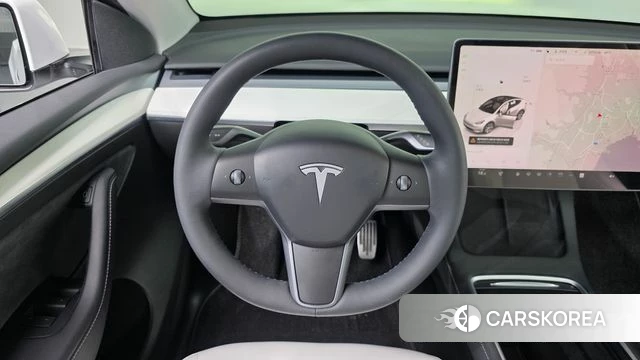 Tesla Model Y 2023 Белый из Кореи, фото 3