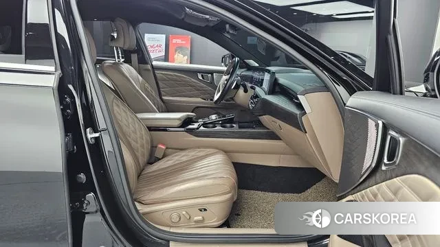 Kia K8 2021 Черный из Кореи, фото 3