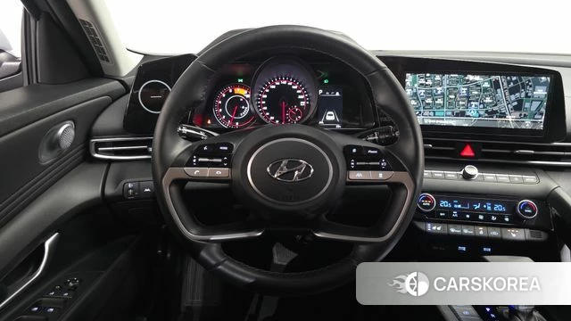 Hyundai Avante (CN7) 2021 Серебристо-серый из Кореи, фото 3