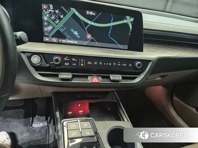 Kia K8 Hybrid 2022 Серебристо-серый из Кореи, фото 3