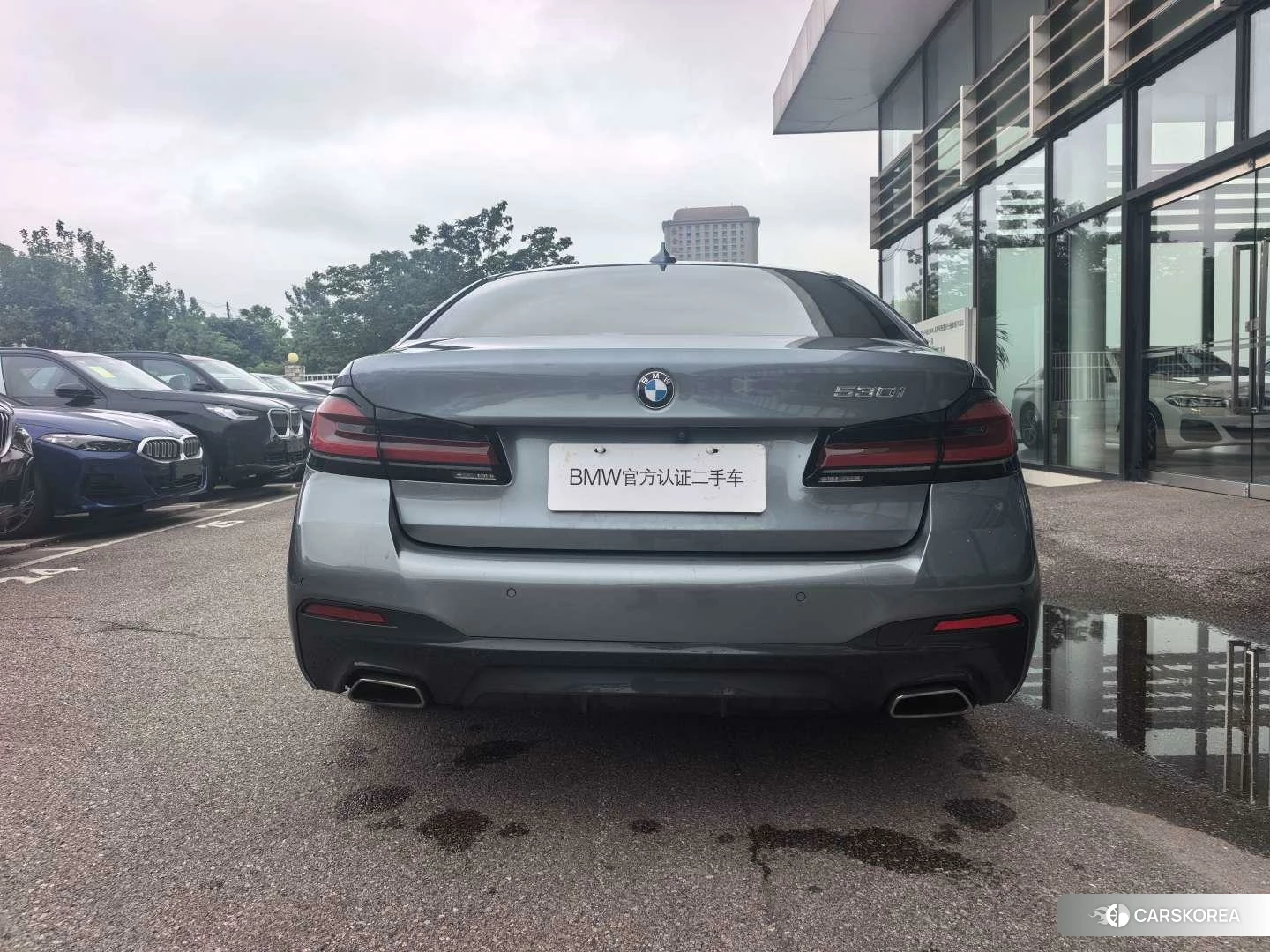 BMW 5 series (imported) 2021 Темно-серый из Китая, фото 3