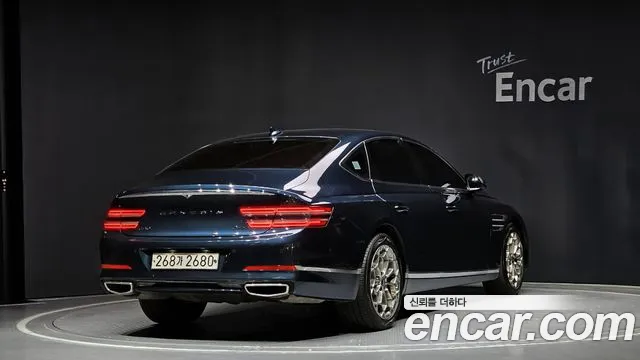 Genesis G80 (RG3) 2021 Синий из Кореи, фото 3