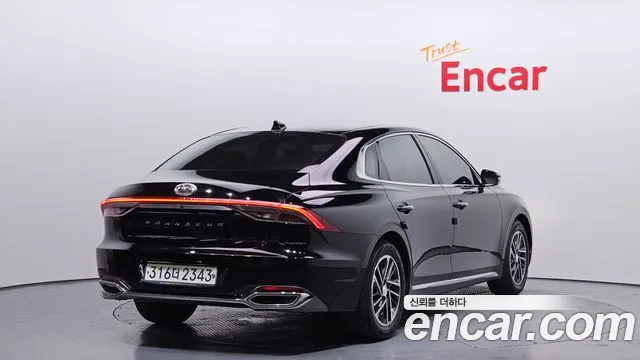 Hyundai The New Grandeur IG 2019 Черный из Кореи, фото 3