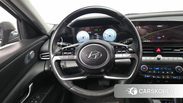 Hyundai Avante Hybrid (CN7) 2022 Серый из Кореи, фото 3