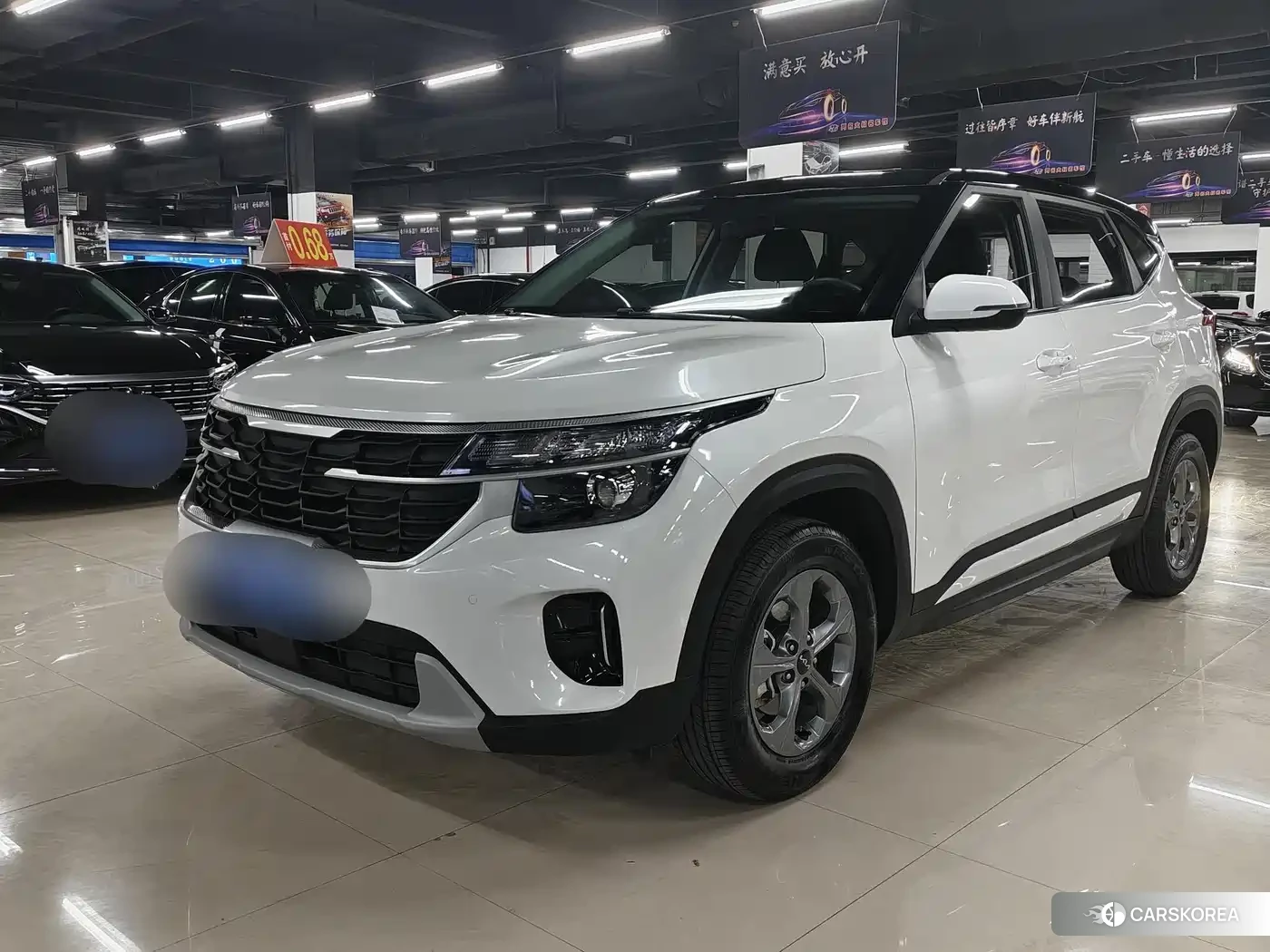 Kia Seltos 2024 Белый из Китая, фото 3