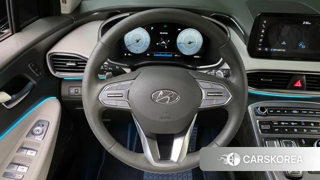 Hyundai The New Santa Fe 2022 Черный из Кореи, фото 3