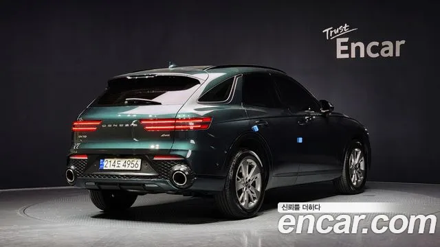 Genesis GV70 2023 Зеленый из Кореи, фото 3