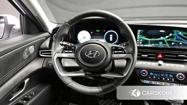 Hyundai Avante (CN7) 2022 Белый из Кореи, фото 3