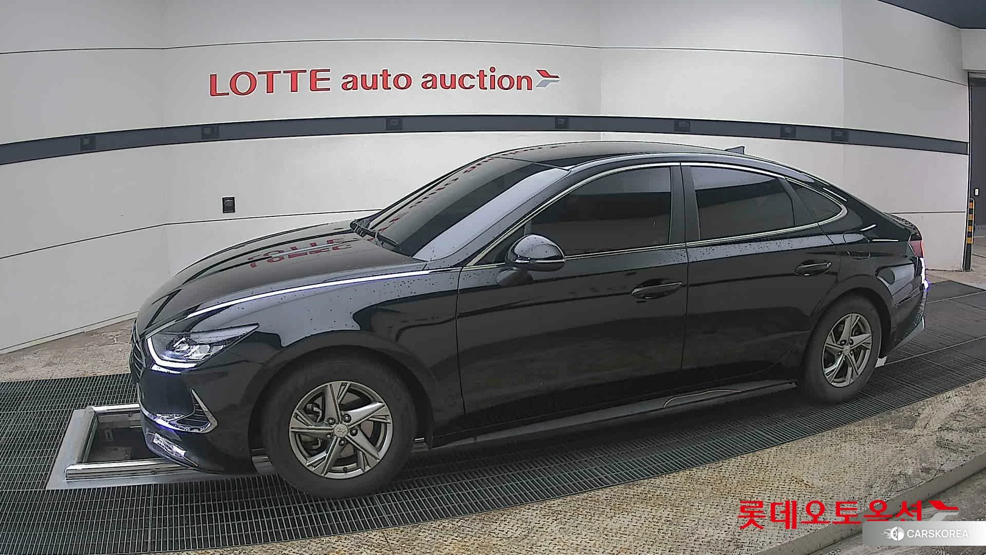 Hyundai Sonata 2022 Midnight Black Pearl из Кореи, фото 3