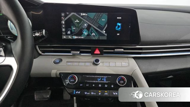 Hyundai Avante Hybrid (CN7) 2021 Синий из Кореи, фото 3