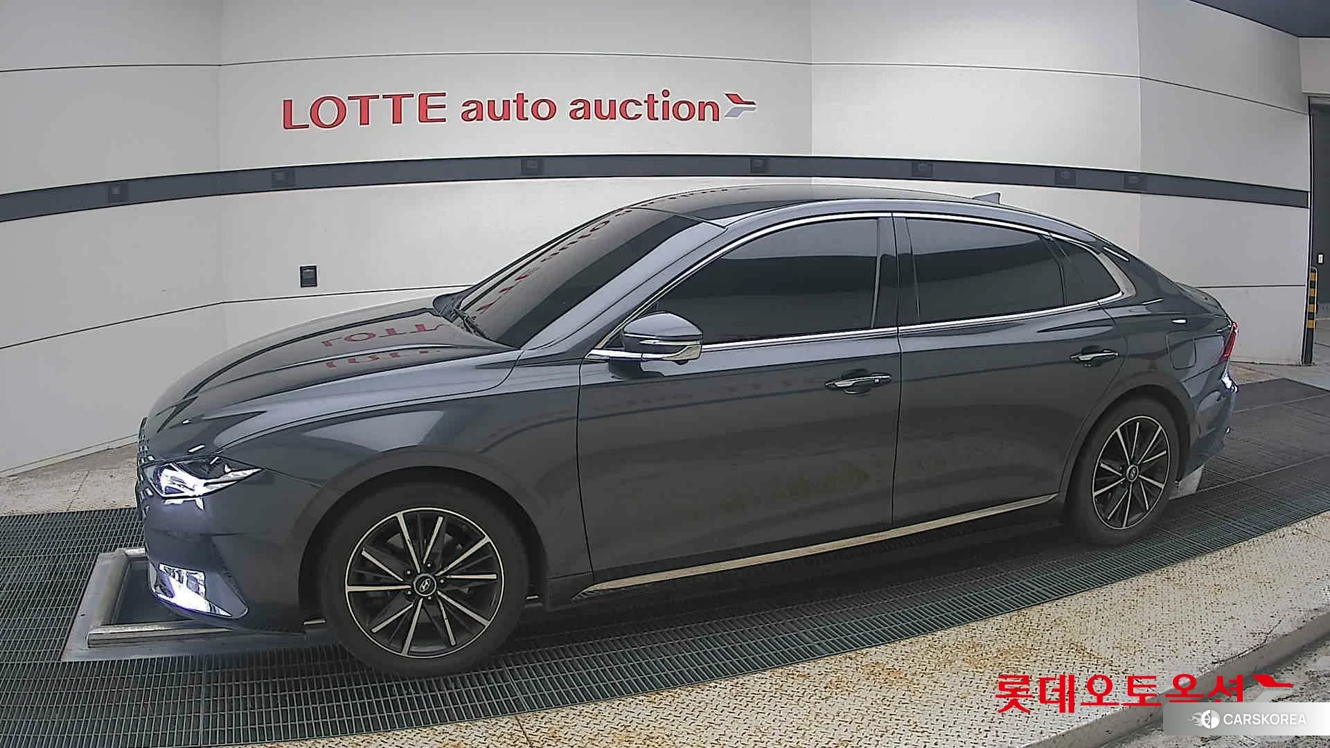 Hyundai Grandeur 2022 Nocturne Grey Metallic из Кореи, фото 3