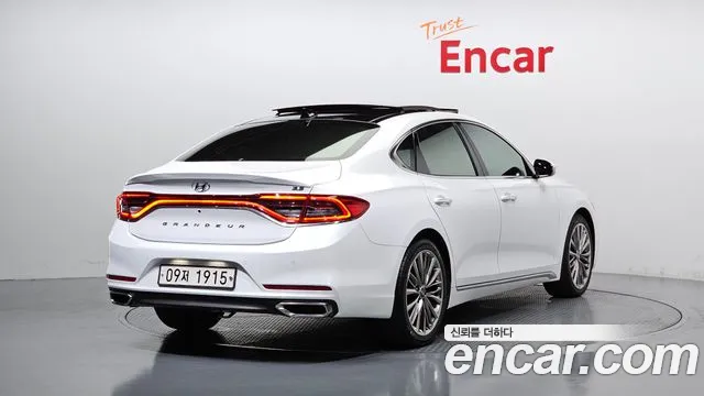 Hyundai Grandeur IG 2019 Белый из Кореи, фото 3