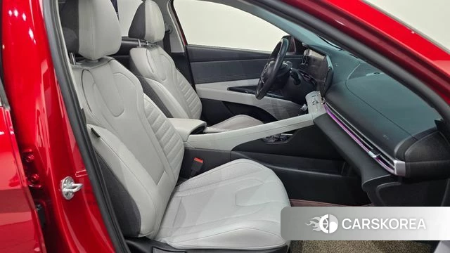 Hyundai Avante Hybrid (CN7) 2020 Красный из Кореи, фото 3