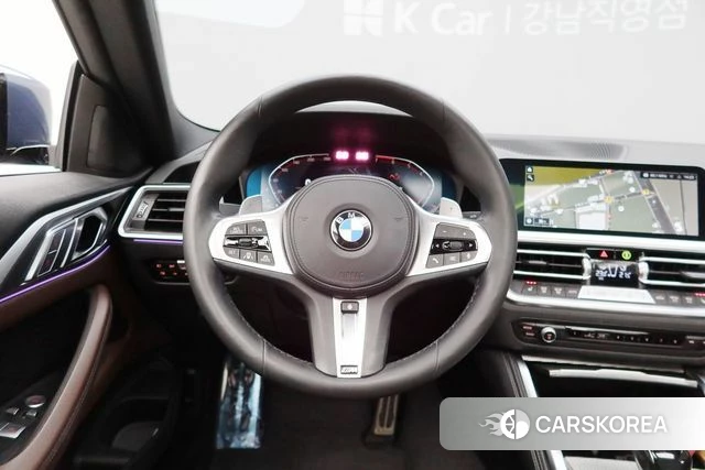 BMW 4 Series (G22) 2021 Синий из Кореи, фото 3
