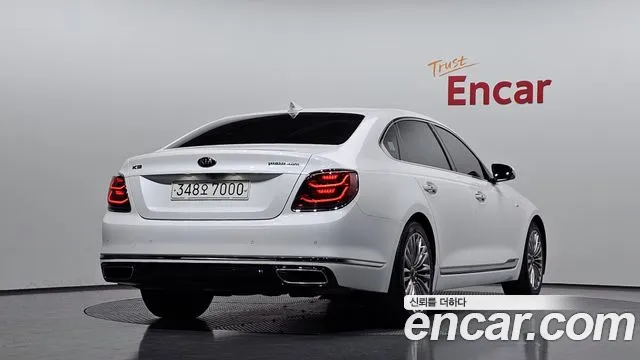 Kia More K9 2021 Белый из Кореи, фото 3