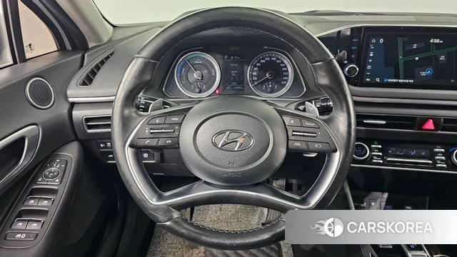 Hyundai Sonata Hybrid (DN8) 2022 Белый из Кореи, фото 3