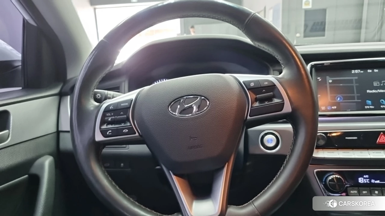 Hyundai Sonata New Rise 2018 Белый из Кореи, фото 3