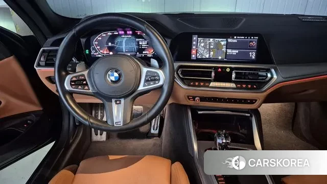 BMW 4 Series (G22) 2022 Черный из Кореи, фото 3