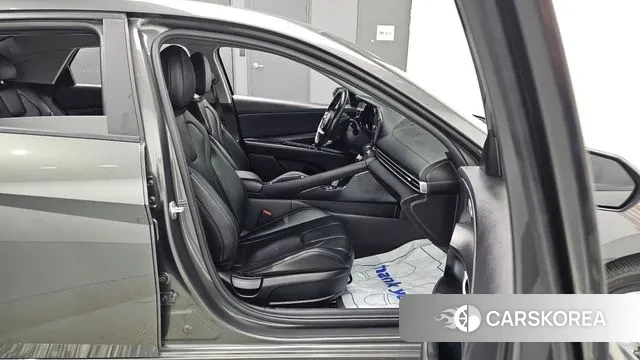 Hyundai Avante (CN7) 2021 Темно-зеленый из Кореи, фото 3