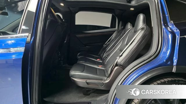 Tesla Model X 2020 Синий из Кореи, фото 3
