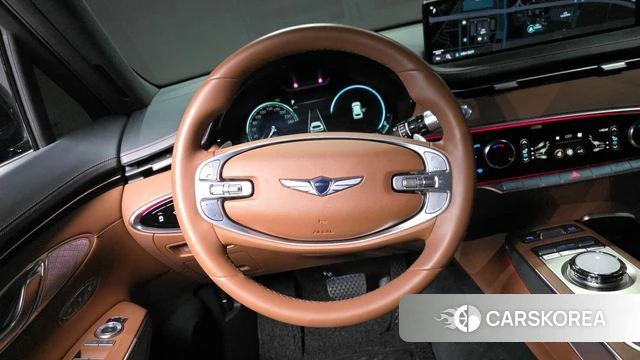 Genesis GV70 2021 Синий из Кореи, фото 3