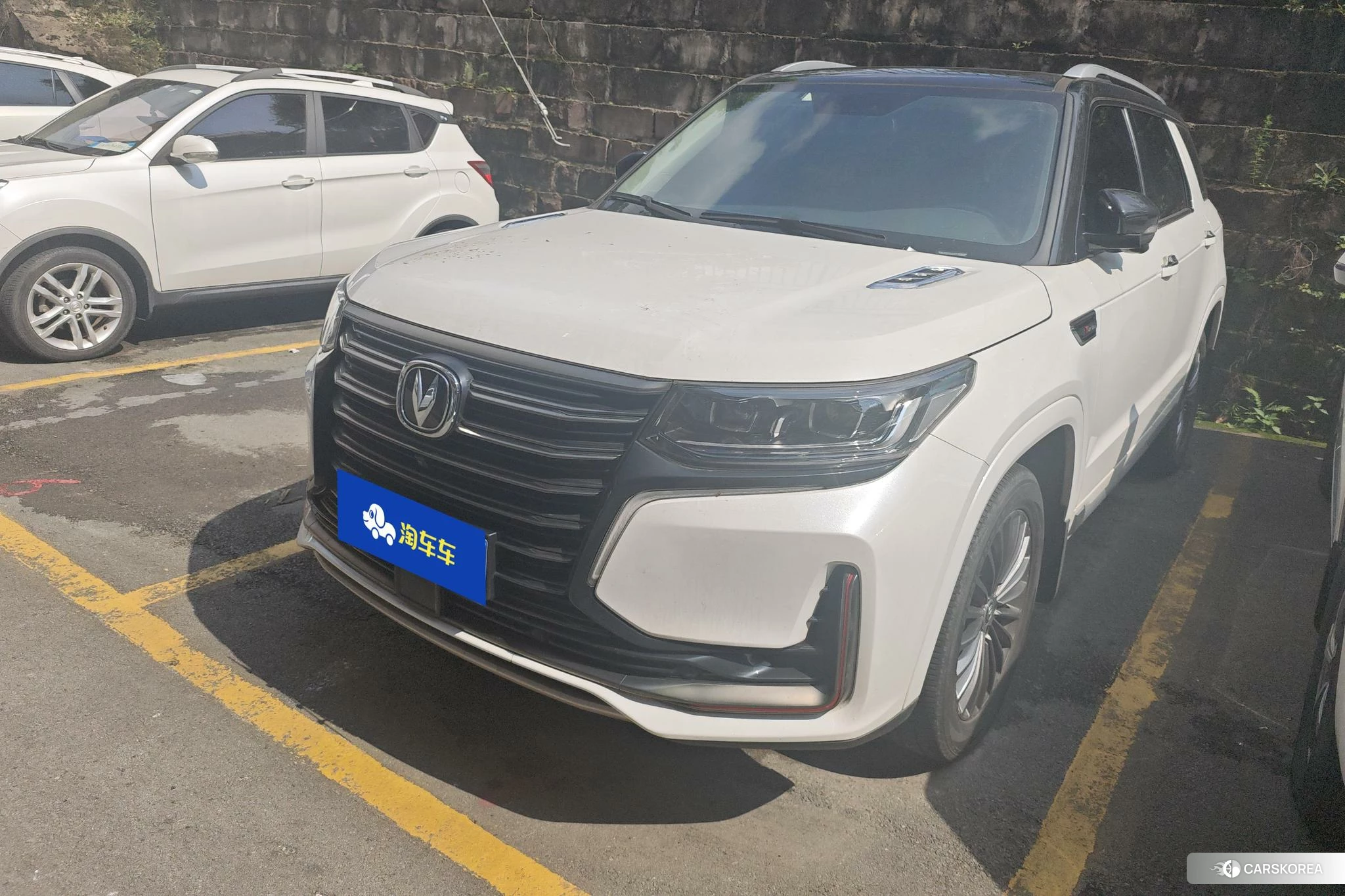 Chang'an CS95 2021 Белый из Китая, фото 3