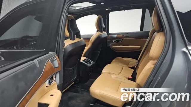 Volvo XC90 second Generation 2018 Серебристо-серый из Кореи, фото 3