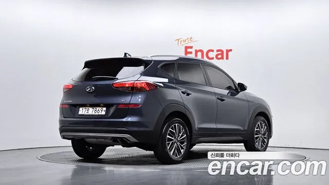 Hyundai All New Tucson 2018 Синий из Кореи, фото 3