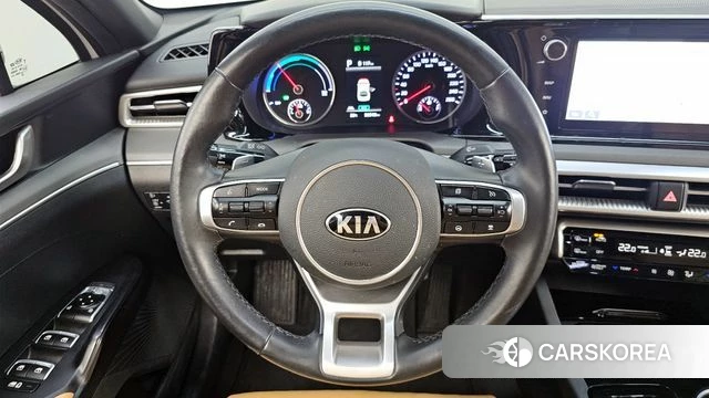 Kia K5 Hybrid 3rd Generation 2021 Белый из Кореи, фото 3