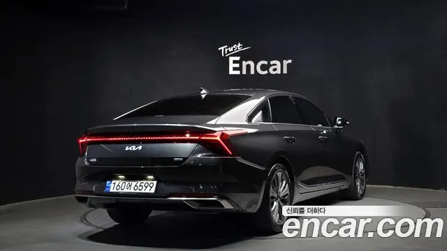 Kia K8 Hybrid 2022 Серый из Кореи, фото 3