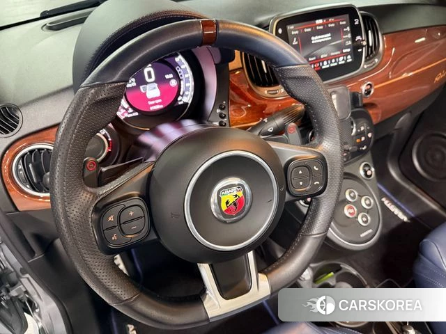 Fiat 500C 2019 Серебряный двухцветный из Кореи, фото 3