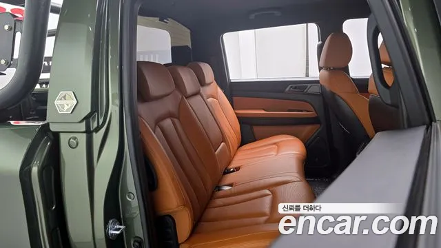 Ssangyong The New Rexton Sports Cannes 2022 Светло-зеленый из Кореи, фото 3