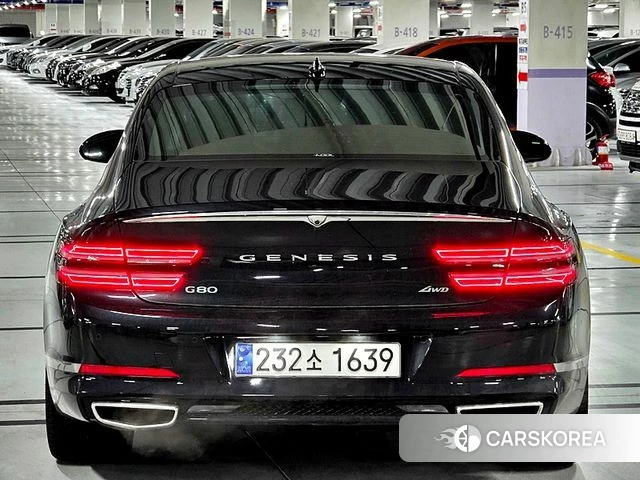 Genesis G80 (RG3) 2021 Черный из Кореи, фото 3