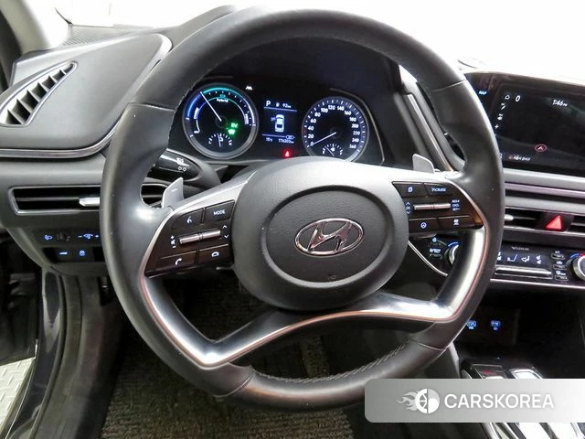 Hyundai Sonata Hybrid (DN8) 2019 Синий из Кореи, фото 3