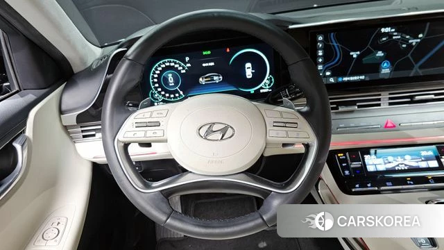 Hyundai The New Grandeur IG Hybrid 2022 Черный из Кореи, фото 3
