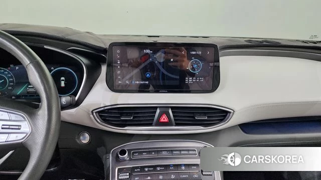 Hyundai The New Santa Fe 2021 Черный из Кореи, фото 3