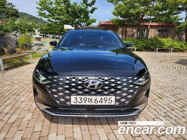 Hyundai The New Grandeur IG 2020 Черный из Кореи, фото 3
