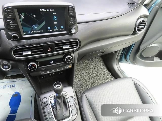 Hyundai Kona 2018 Синий нефрит из Кореи, фото 3