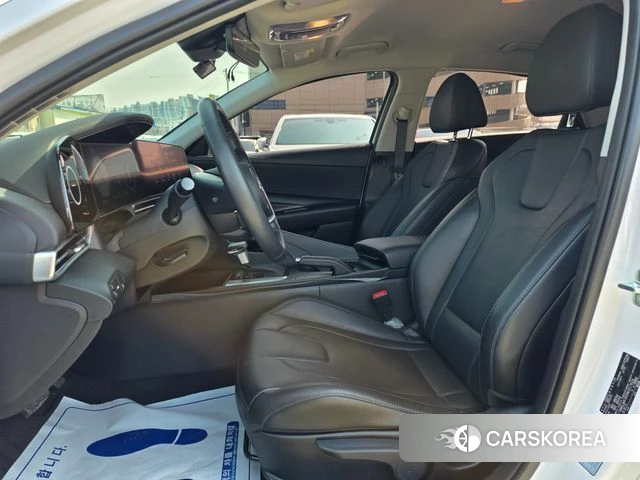 Hyundai Avante (CN7) 2022 Белый из Кореи, фото 3