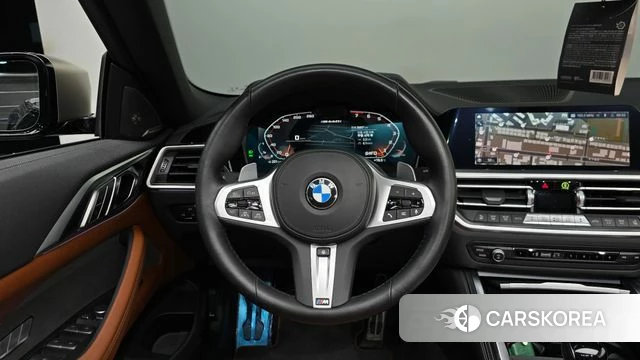 BMW 4 Series (G22) 2022 Темно-зеленый из Кореи, фото 3