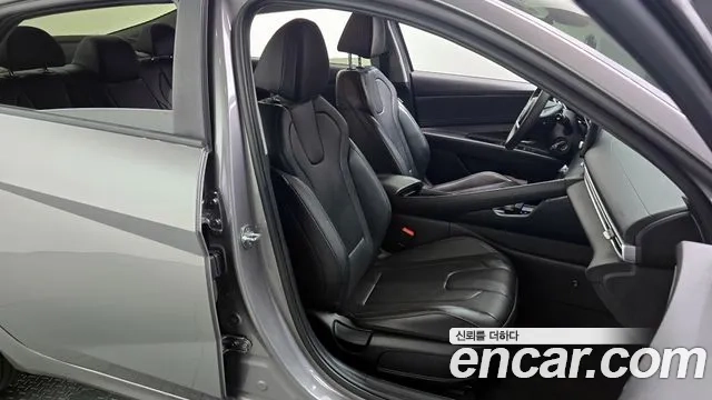 Hyundai Avante Hybrid (CN7) 2021 Серый из Кореи, фото 3