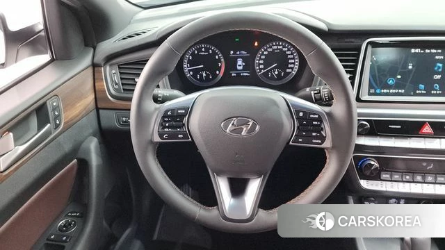 Hyundai Sonata New Rise 2018 Белый из Кореи, фото 3